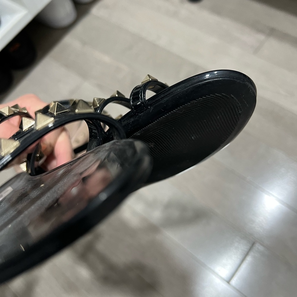 Valentino black sandal slides - Picture 5 of 5